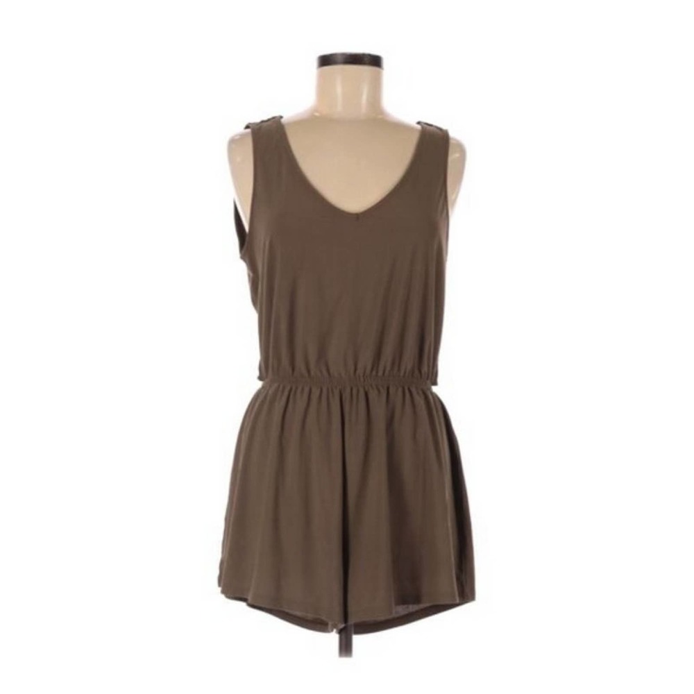 Leith brown acorn romper size Large NWT